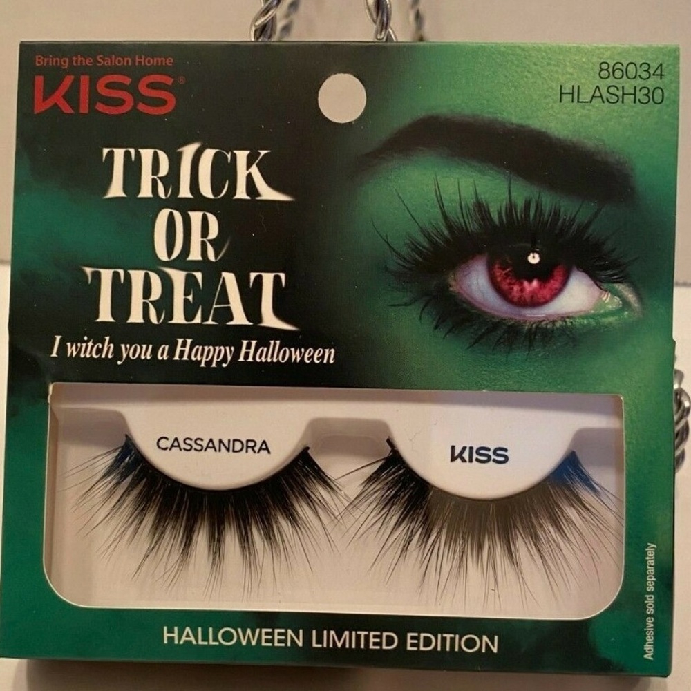 KISS Trick or Treat Eyelashes Set of 2 NWT